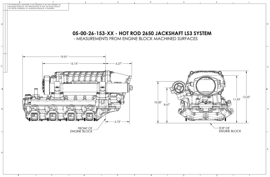 GM LS3/LSA 6.2L TVS2650 Hot Rod Kit | Vector Motorsports